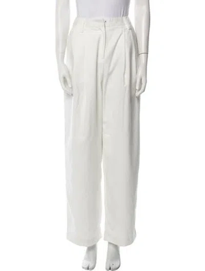 Pre-owned Dissh Wide Leg Pants W/ Tags In White