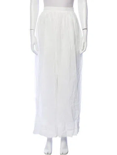 Pre-owned Dissh Wide Leg Pants In White