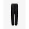 Dissh Womens Black Monica Wide-leg Woven Trousers In Black