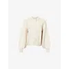 Dissh Womens Tom Knit Cardigan Chalk In Neutral