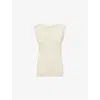 Dissh Womens Sue Cotton-knit Top Clay In Clay
