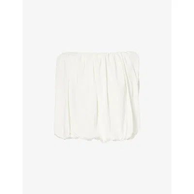 Dissh Womens  Ava Sleeveless Modal-blend Top In White