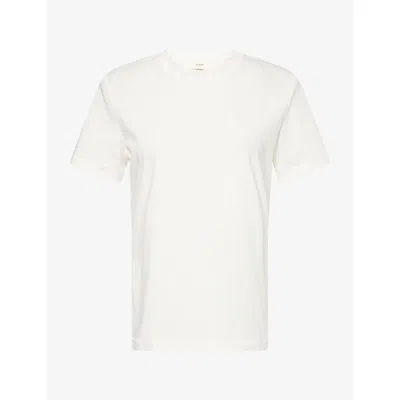 Dissh Womens  Darcy Padded Cotton-blend T-shirt In White