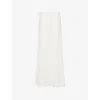 Dissh Womens Loula Lace Maxi Skirt White In White