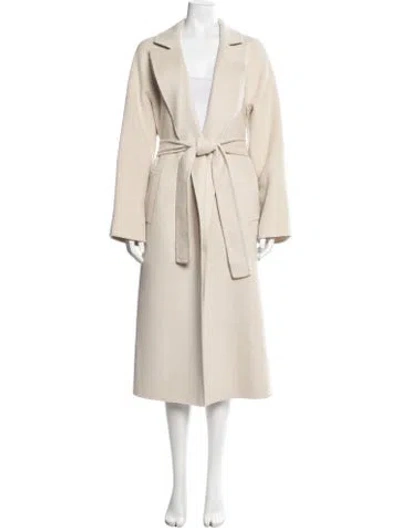Pre-owned Dissh Wool Coat In Neutrals