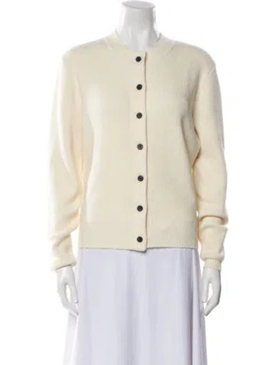 Pre-owned Dissh Wool Crew Neck Sweater In Neutral