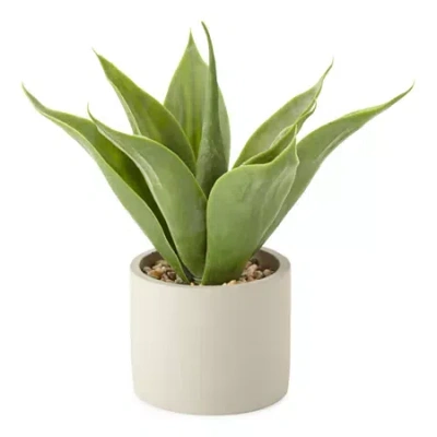 Distant Lands 13" Agave Artificial Plant In Green