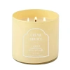 Distant Lands 14oz Creme Brulee 3-wick Scented Jar Candle In Yellow