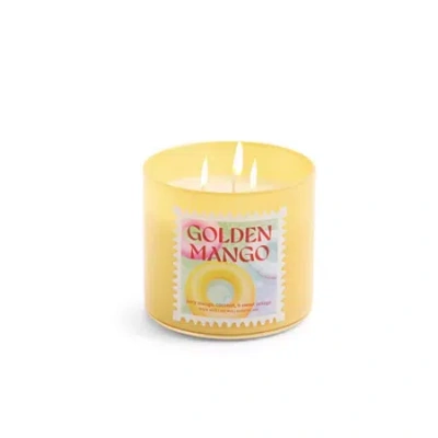 Distant Lands 14oz Golden Mango 3-wick Scented Jar Candle
