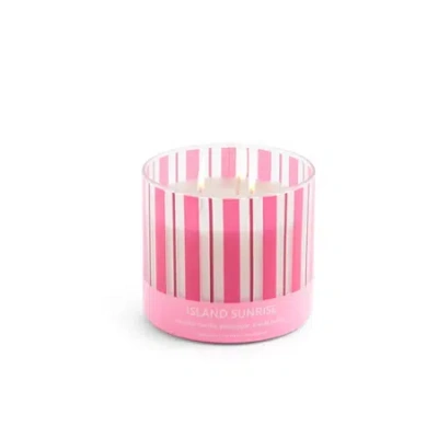 Distant Lands 14oz Island Sunrise 3-wick Scented Jar Candle