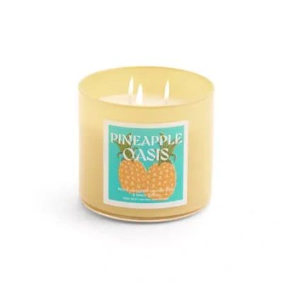Distant Lands 14oz Pinapple Oasis 3-wick Scented Jar Candle