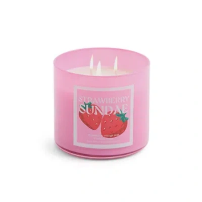 Distant Lands 14oz Strawberry Sundae 3-wick Scented Jar Candle