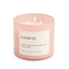 Distant Lands 14oz Sunrise 3-wick Scented Jar Candle In Pink