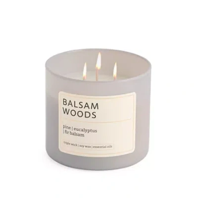 Distant Lands Balsam Woods 3-wick Scented Jar Candle