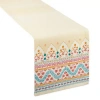 Distant Lands Ibiza Table Runner In White