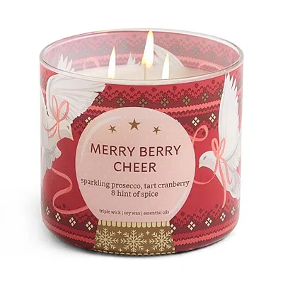 Distant Lands Scented Jar Candle In Merry Berry Cheer