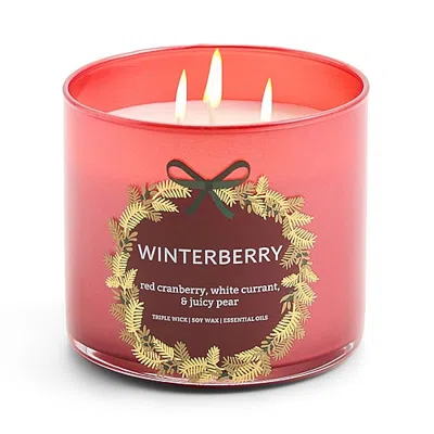 Distant Lands Scented Jar Candle In Winterberry