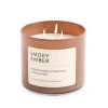 Distant Lands Smoky Amber 3-wick Scented Jar Candle