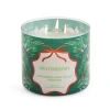 Distant Lands Winterberry 3-wick Scented Jar Candle In Purple