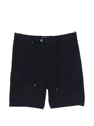 Distretto 12 Active Drawstring Bermuda Shorts In Blue