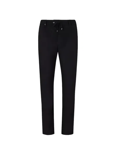 Distretto 12 High-perform12 Syntdrawstring-fastening Trousers In Animal Print