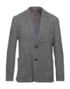 Distretto 12 Suit Jackets In Grey
