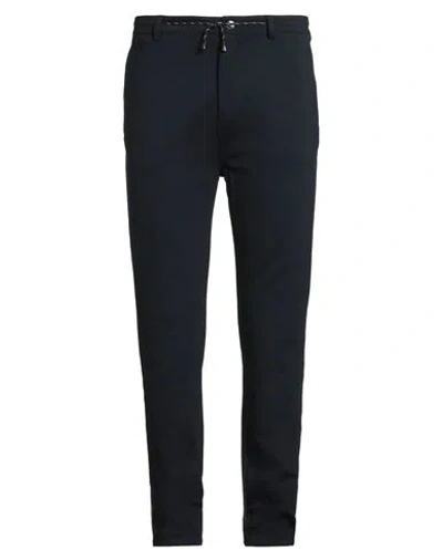 Distretto 12 Man Pants Midnight Blue Size 38 Viscose, Nylon, Elastane