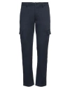Distretto 12 Man Pants Navy Size 30 Cotton, Elastane