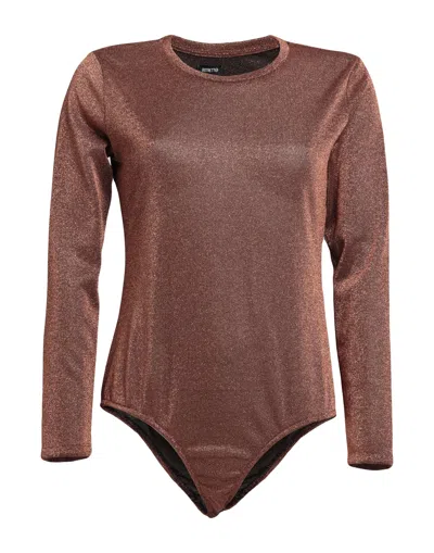 Distretto 12 Tops In Brown
