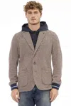Distretto12 Brown Po Blazer In Brown