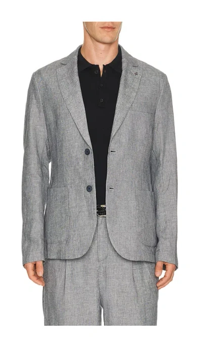 Distretto12 Certo Blazer In Gray