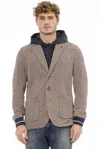 Distretto12 Brown Po Blazer In Brown