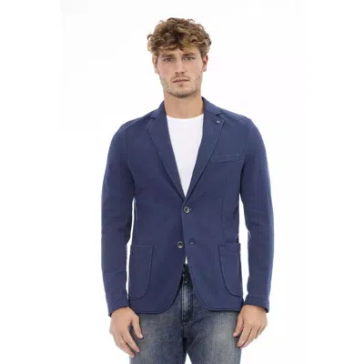 DISTRETTO12 COTTON MEN'S BLAZER