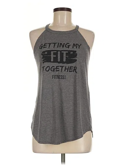 Pre-owned District Active Tank Top In Gray