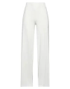 District By Margherita Mazzei Woman Pants Ivory Size 8 Polyester, Elastane In White