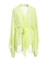 District By Margherita Mazzei Woman Top Light Green Size Onesize Polyester In Green