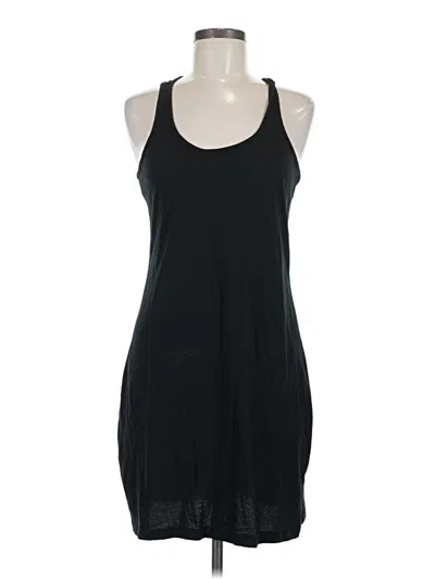 Pre-owned District Casual Dress In Black
