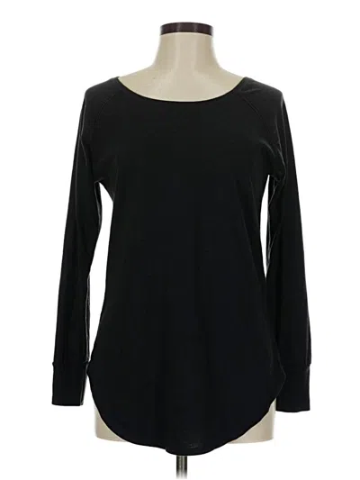 Pre-owned District Long Sleeve T-shirt In Black