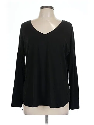 Pre-owned District Long Sleeve T-shirt In Black
