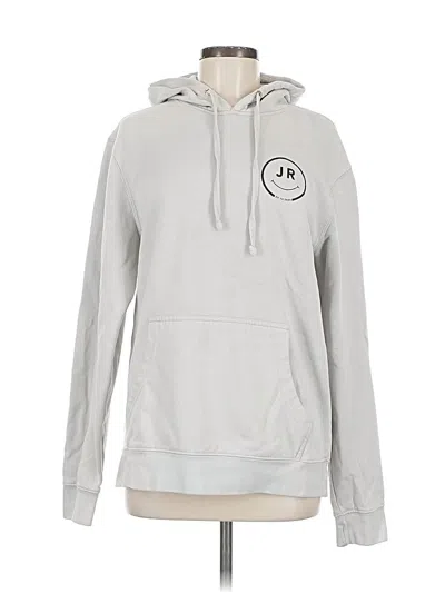 Pre-owned District Pullover Hoodie In Silver
