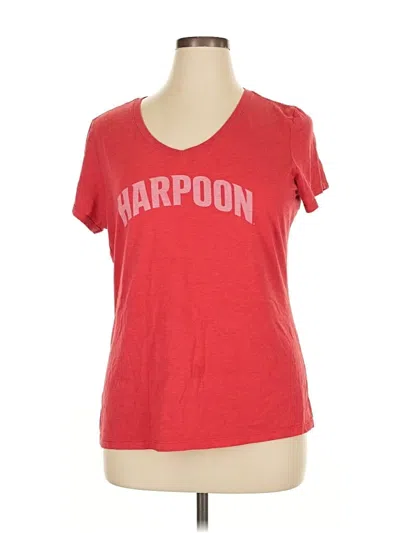 Pre-owned District Short Sleeve T-shirt In Red
