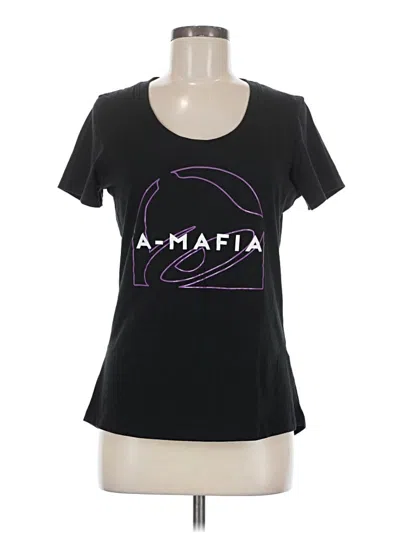 Pre-owned District Short Sleeve T-shirt In Black