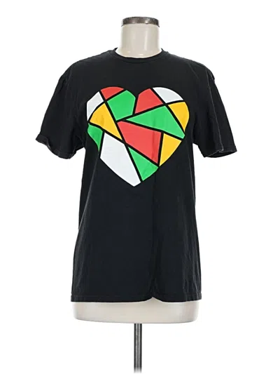 Pre-owned District Short Sleeve T-shirt In Black