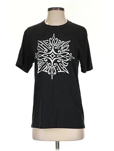 Pre-owned District Short Sleeve T-shirt In Black