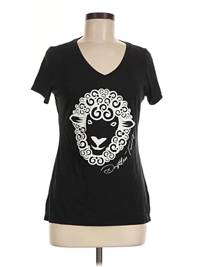 Pre-owned District Short Sleeve T-shirt In Black