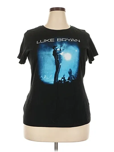 Pre-owned District Short Sleeve T-shirt In Black
