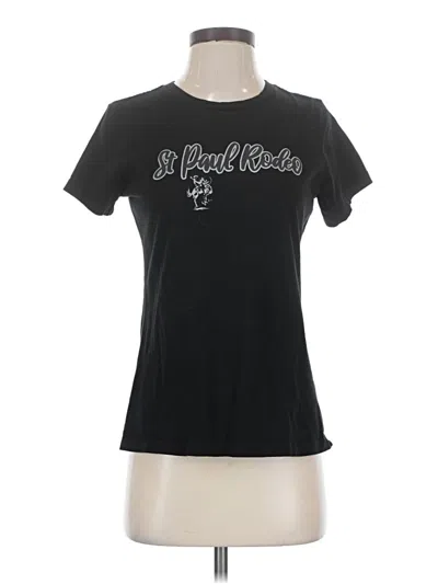 Pre-owned District Short Sleeve T-shirt In Black