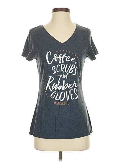 Pre-owned District Short Sleeve T-shirt In Gray