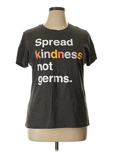 Pre-owned District Short Sleeve T-shirt In Gray