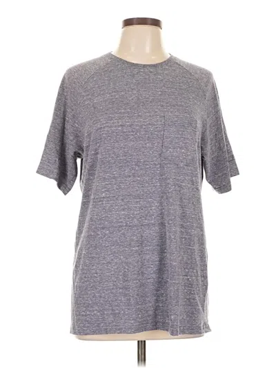 Pre-owned District Short Sleeve T-shirt In Gray